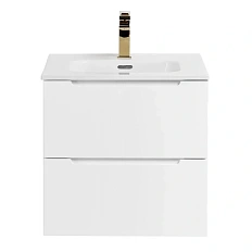 Тумба под раковину подвесная BelBagno Etna 50 см bianco lucido