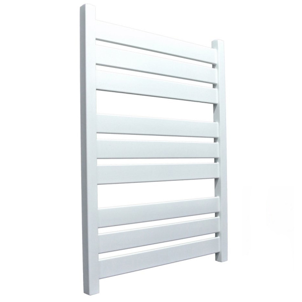 Полотенцесушитель водяной Ника Modern 80x50 см белый матовый ЛМ 7 80/50 бел мат (детальная фотография)