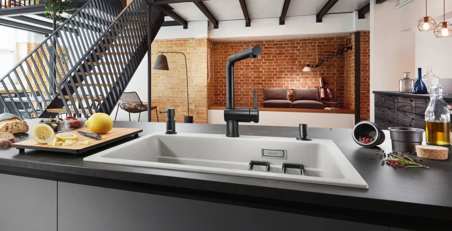 Дозатор Blanco Lato черный матовый 525789 (детальная фотография) index_2