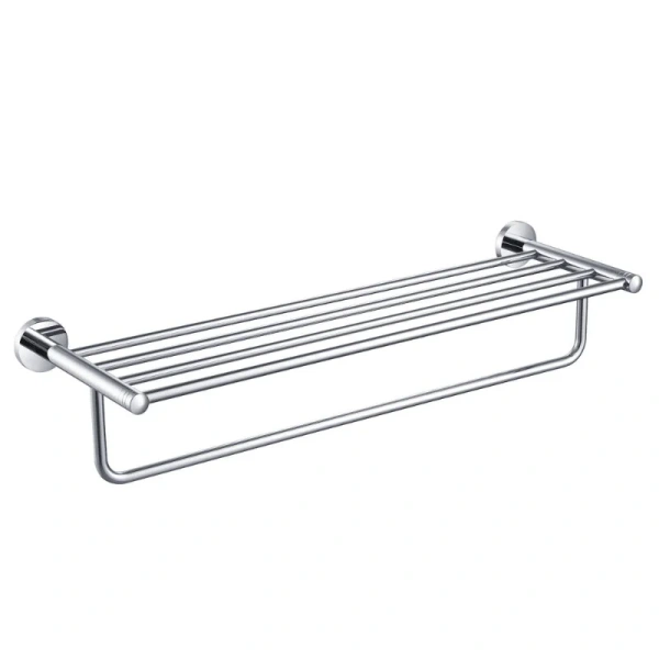 Полочка для ванной Timo Saona с полотенцедержателем, хром 13058/00 (детальная фотография)