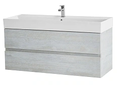 Тумба под раковину подвесная Cezares Molveno 120 см legno bianco