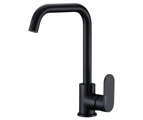Смеситель для кухни WasserKRAFT Elbe черный 7407 (детальная фотография)