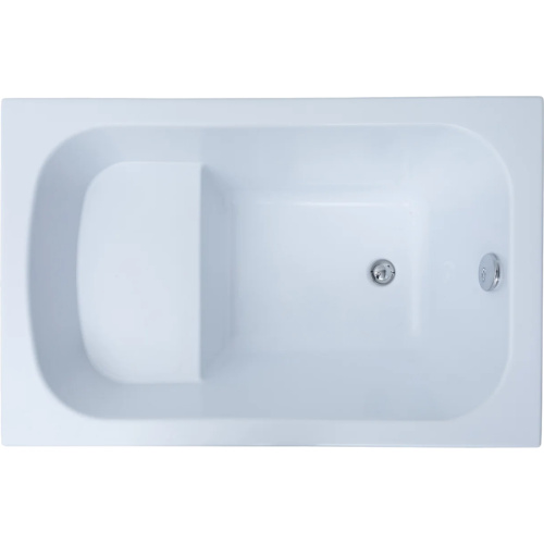 Ванна акриловая Aquanet Seed 110х70 см с сиденьем 246173 (детальная фотография), прямоугольные