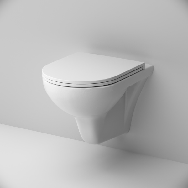 Унитаз подвесной Am.Pm Gem с сиденьем микролифт C901700SC (детальная фотография), подвесные, встраиваемые