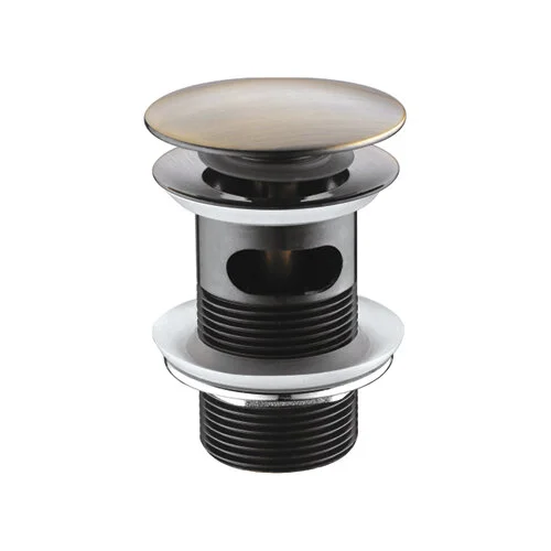 Донный клапан Wasserkraft push-up светлая бронза A046 (детальная фотография)