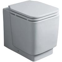 Унитаз напольный, цвет белый матовый, Simas Flow FL 61 BI MATT