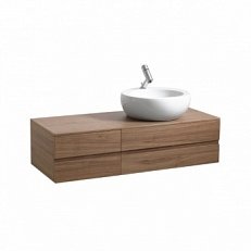 Мебель для ванной, раковина справа, Laufen Alessi One 424122