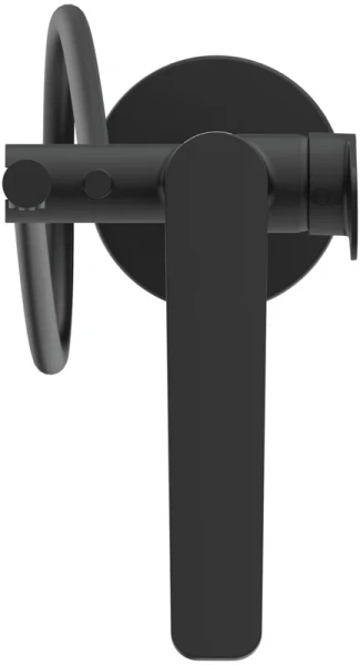 Смеситель для ванны Ideal Standard Tonic II черный матовый A6347XG (детальная фотография), с душевой лейкой