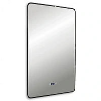 Зеркало с подсветкой Abber See 60 см с часами