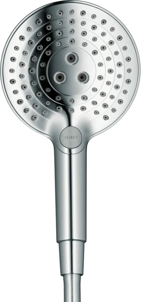 Душевая стойка Hansgrohe Raindance Select хром 27117000 (детальная фотография), с термостатом
