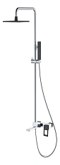 Душевая стойка Boheme Q ChromeBlack