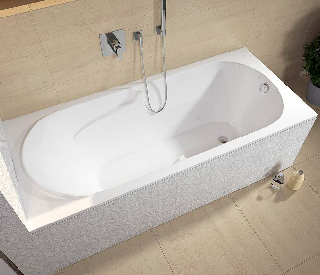 Ванна акриловая Riho Future 180х80 см белая B074001005 (детальная фотография), акриловые