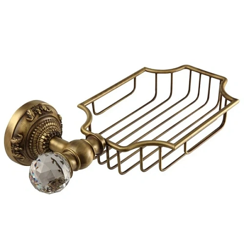 Решетка для ванной Migliore Cristalia бронза - фото 2