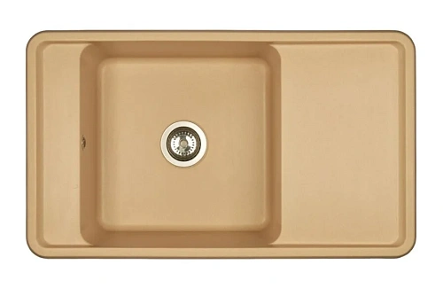Мойка для кухни Акватон Беллис 87 см латте - фото 3