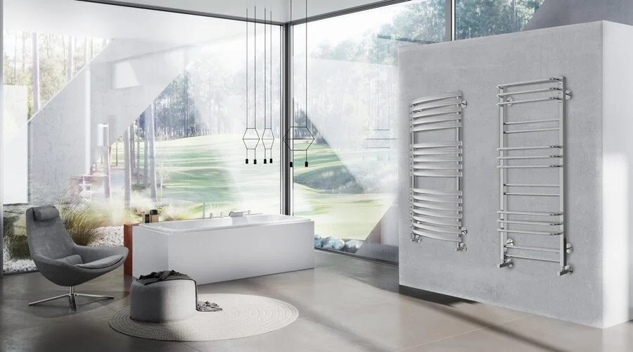 Полотенцесушитель водяной Optima P18 500x1200 X04000083687 (детальная фотография), хром