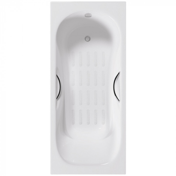 Ванна чугунная Delice Malibu 160х75 см белая DLR230629R-AS (детальная фотография)