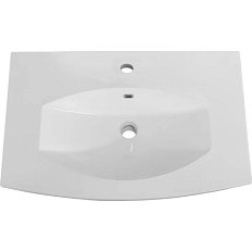 Раковина мебельная Cezares 75 см из искусственного мрамора