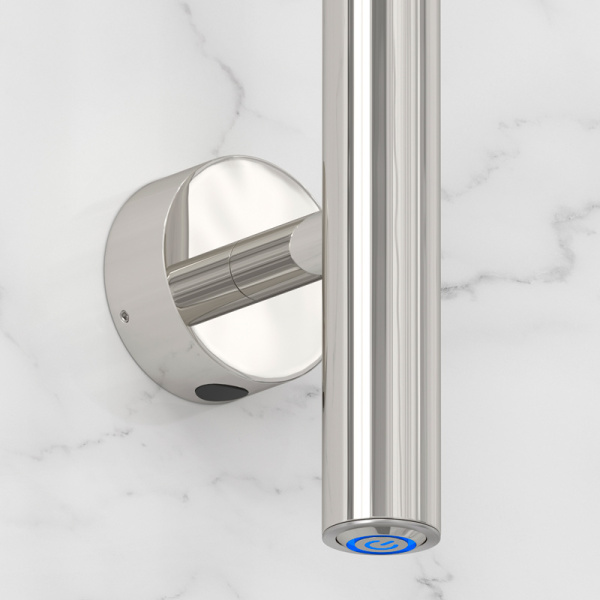 Полотенцесушитель электрический Сунержа Аскет 5x165 см без покрытия 00-0850-1650 (детальная фотография), хром