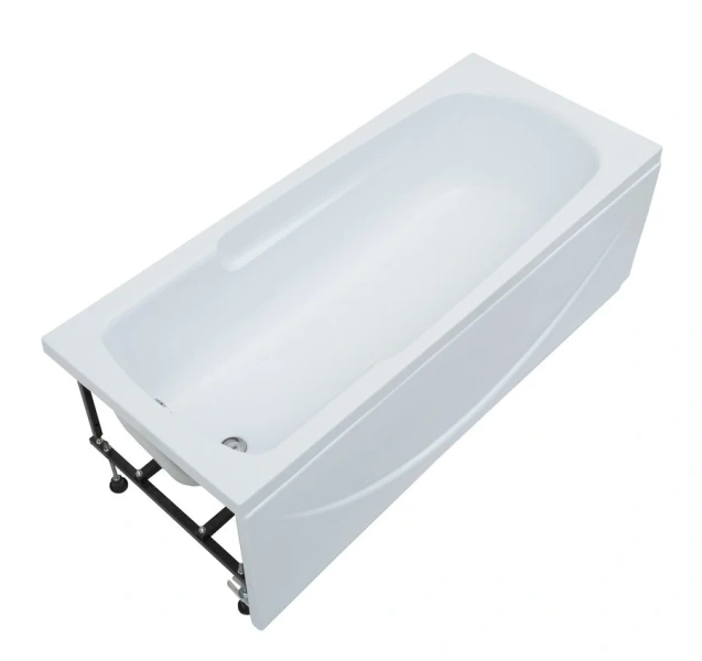 Ванна акриловая Aquanet Extra 160 x 70 см 255742, с каркасом, белая 00255742 (детальная фотография), 160х70
