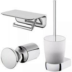 Набор аксессуаров для ванной Am.Pm Sensation хром