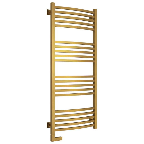 Полотенцесушитель электрический Сунержа Аркус 2.0 120х50 см из нержавеющей стали (детальная фотография), из нержавеющей стали, без полки, неповоротные, с терморегулятором 