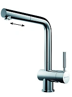 Смеситель для кухни Omoikiri Koriyama-S нержавеющая сталь