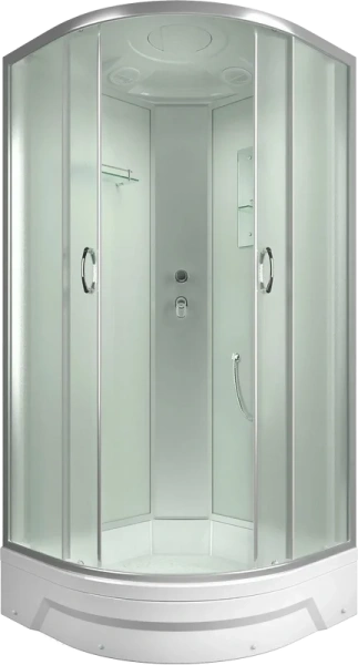 Душевая кабина Erlit Comfort ER350926-С 90х90 см без гидромассажа (детальная фотография)