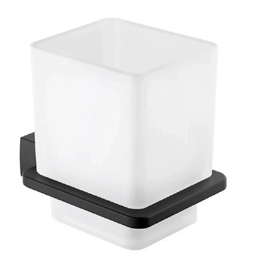 Стакан для ванной Timo Torne черный - фото 1