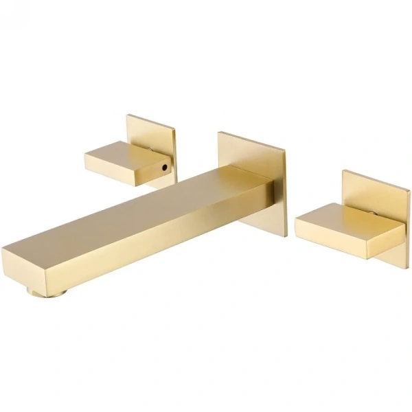 Смеситель для раковины Abber Daheim матовое золото AF82122G (детальная фотография)