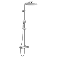 Душевая стойка Ideal Standard IdealRain Luxe с термостатическим смесителем
