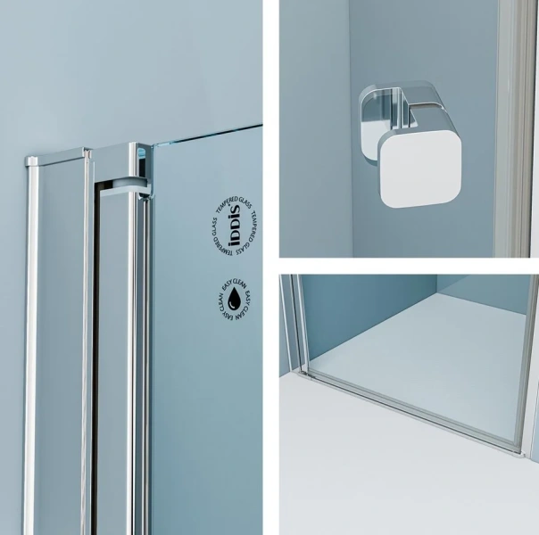 Душевая дверь в нишу IDDIS Ray 80 см стекло прозрачное RAY6CP8i69 (детальная фотография), 80 см