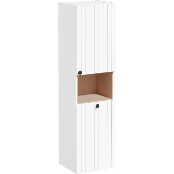 Шкаф-пенал подвесной VitrA Root Groove 40 см матовый белый 69100 (детальная фотография), в наличии