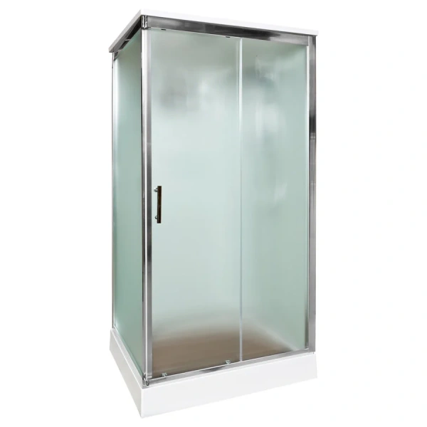 Душевая кабина Deto D 120x90 см с крышей D129S (детальная фотография), 120х90