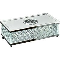 Салфетница Boheme Murano Cristal хром