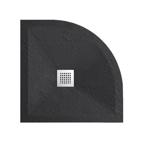 Душевой поддон Grossman Strong 90x90 см графит GR-S29090 (детальная фотография), низкие до 15 см