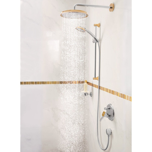 Смеситель для душа Hansgrohe Metropol Classic однорычажный (детальная фотография), современные, hi-tech