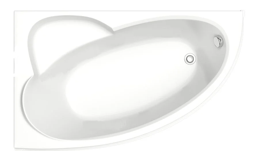 Ванна акриловая Bas Сагра, 160 х 100 см, левая/правая, В 00031/В 00032 (детальная фотография)