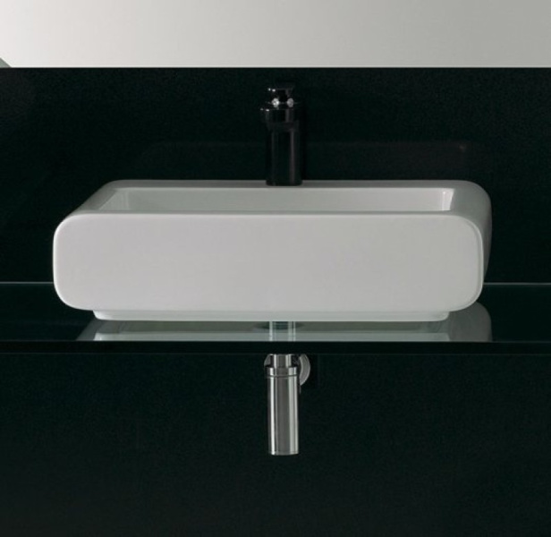 Раковина накладная Simas  Lavabi d’arredo OH 10 (детальная фотография), накладные (на столешницу)