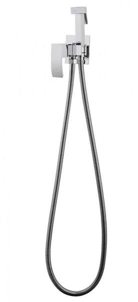 Гигиенический душ со смесителем Abber Wasserfall AF8625 однорычажный (детальная фотография), полный комплект со смесителем
