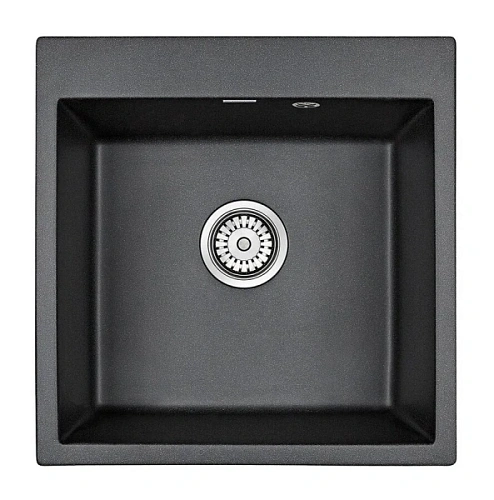 Мойка для кухни Paulmark Praktisch 51 см черная - фото 2