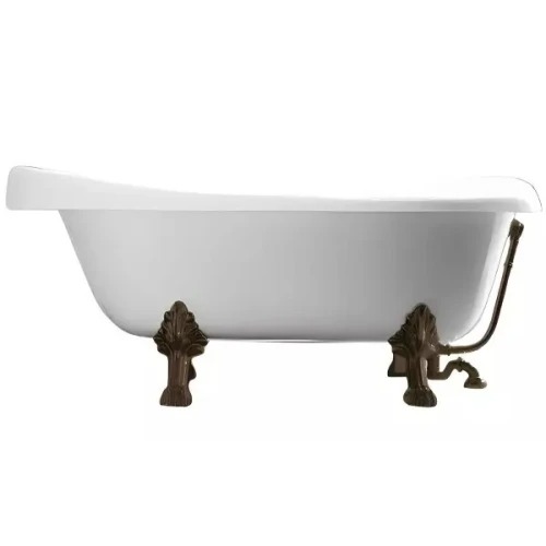 Ванна отдельностоящая ножки цвет бронза 170х77 Kerasan Retro 105593 (детальная фотография), современныe, hi-tech