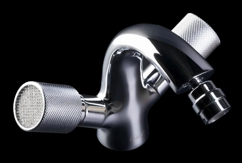 Смеситель для биде Boheme Royal Cristal двухвентильный (детальная фотография)