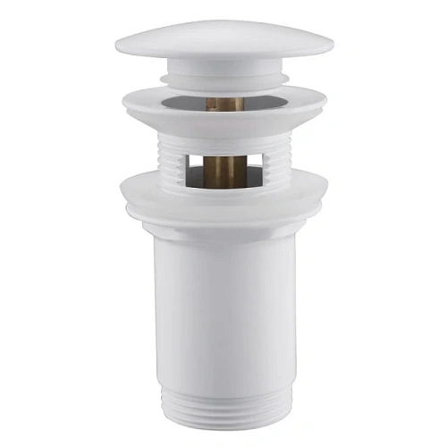 Донный клапан Abber Bequem белый - фото 3