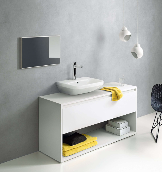Смеситель для раковины Hansgrohe Logis без донного клапана 71091000 (детальная фотография), для раковины