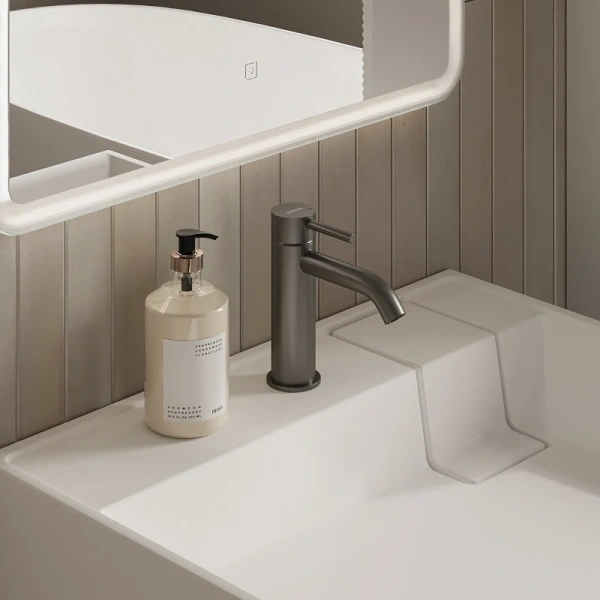 Раковина над стиральной машиной Ceramica Nova Quattro 60 см белая CN0101 (детальная фотография), белые