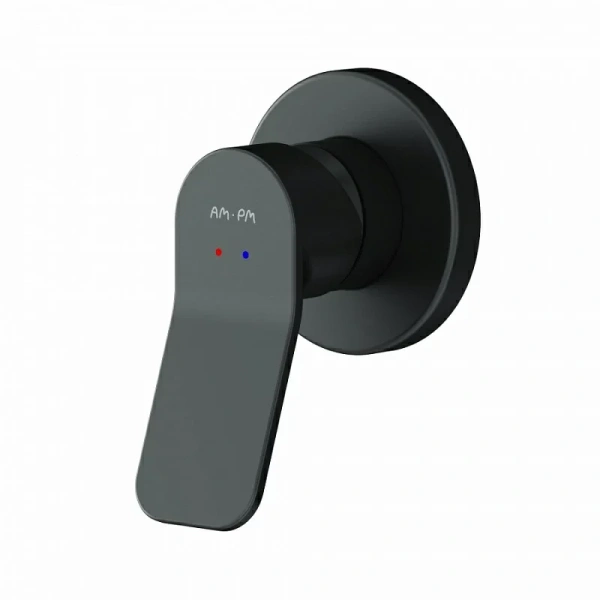 Душевой комплект Am.Pm X-Joy с внутренней частью, черный FB85A2R002 (детальная фотография), современные, hi-tech