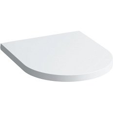 Крышка-сиденье с микролифтом Laufen Kartell белая