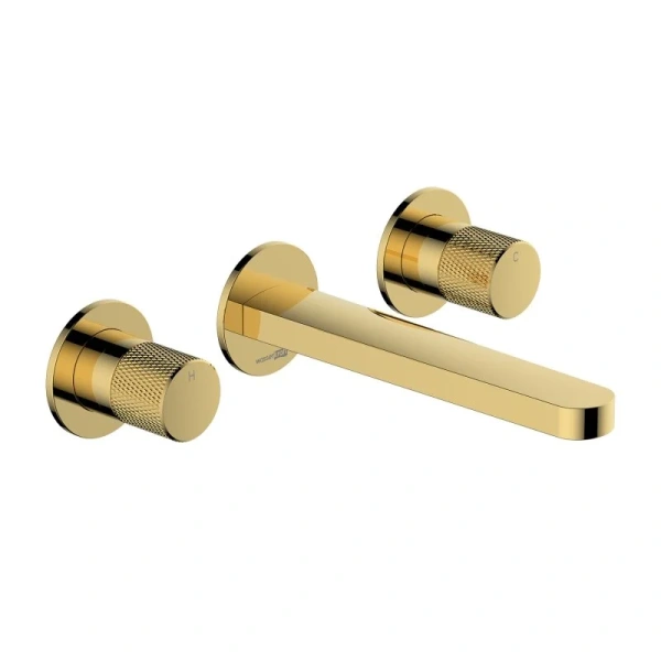 Смеситель для раковины WasserKRAFT Ems глянцевое золото 7645 (детальная фотография)