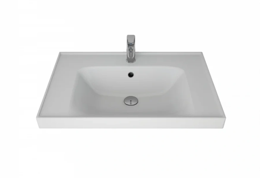 Раковина мебельная Lemark Грэйс 70 см керамическая 641600 (детальная фотография) index_1