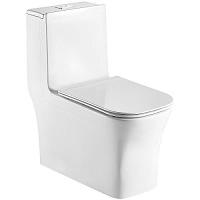 Унитаз моноблок WeltWasser Glanbach с сиденьем микролифт